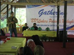 BRI BO Polewali Gelar Gathering bersama BRILinkers Polewali Malaqbi di Wisata Rawa Bangun