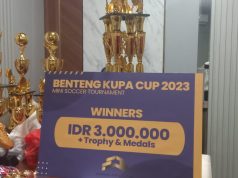 Caleg NasDem DPRD Sulsel, Ismail Manda Gelar Turnamen Mini Soccer Benteng Kupa Cup 2023