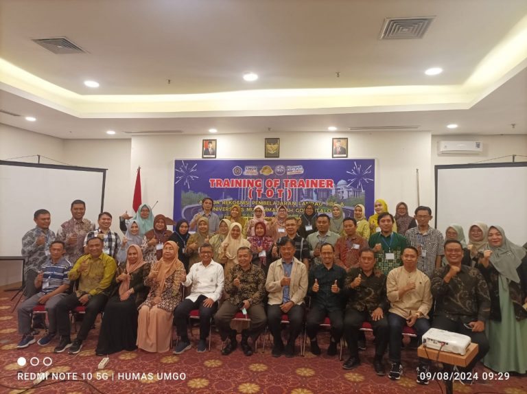 Komitmen Hadirkan Inovasi, UMGO Gelar ToT Program Asesor RPL Tipe A