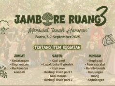 Jambore Ruang ke-3 Digelar di Barru, Usung Tema Merawat Tanah Harapan