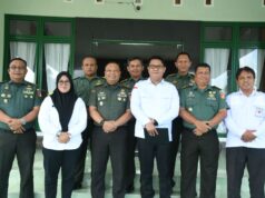 Jamin Keamanan Wilayah, Kasrem 133/NW Terima Audensi Dengan Kemenkumham Provinsi Gorontalo