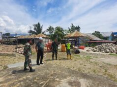 Kasipers Kasrem 133/NW Tinjau Lima Titik Lokasi Pembangunan Koperasi Merah Putih di Jajaran Kodim 1315/Kabupaten Gorontalo