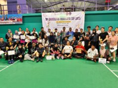 Tim BPI Unair Raih Gelar Juara Ganda Putra Badminton Se-Jawa dan Jabodetabek