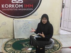 Bedah Buku Ikigai, PK IMM Fakultas Hukum Unhas Dorong Peningkatan Literasi Mahasiswa Ketua Umum PK IMM FH Unhas, A. Nur Ilmi Amaliyah Passalowongi