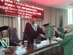 Ketua Umum PP SHI Ade Indriani Zuchri Raih Gelar Doktor Ilmu Politik di Universitas Nasional