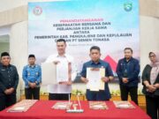 Semen Tonasa dan Pemkab Pangkep Teken Kerja Sama, Fokus Pembangunan Infrastruktur Jalan Tambang