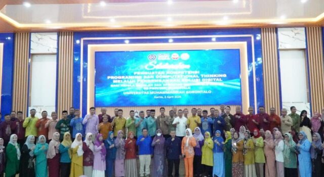 UMGO Perkuat Kompetensi Coding dan AI, Libatkan 141 Sekolah Menengah Atas se-Gorontalo