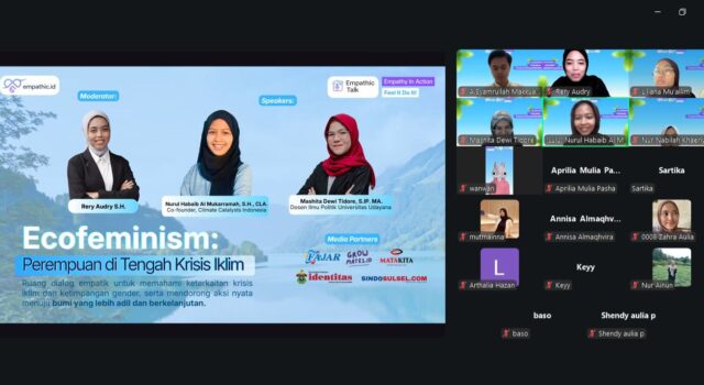 Hari Bumi 2026, Empathic Talk Angkat Relasi Perempuan dan Krisis Iklim