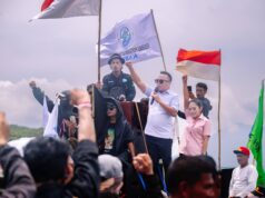 Aksi May Day Kondusif, Bupati Morowali Utara Delis Julkarson Hehi Siap Respons Tuntutan Buruh