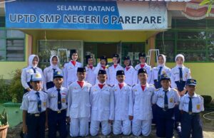 Dibentuk di SMPN 6 Parepare, Nindy Tembus Seleksi Paskibraka Provinsi