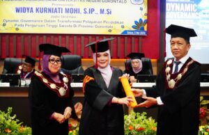 Teliti Transformasi Pelayanan Pendidikan PTS, Dosen UMGO Widya Kurniati Mohi Raih Gelar Doktor di UNG