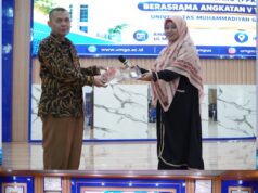 Rektor Apresiasi Lahirnya Talenta Hebat dari Program Berasrama di Inaugurasi PPKKMB UMGO
