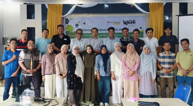 Sekolah Demokrasi Hijau di Pangkep Cetak Jejaring Baru Peduli Lingkungan