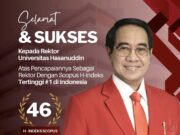 Membanggakan! Rektor Unhas Raih Scopus H-Index Tertinggi di Indonesia, Menguatkan Peran Perguruan Tinggi dalam Mewujudkan Asta Cita
