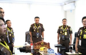 Kajati Jacob Hendrik Pattipeilohy & Wakajati Ferry Tass Bersama PJU Kejati Sulut Ikuti Musrenbang Kejaksaan RI 2026 Via Virtual Zoom