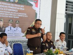 Program Jaga Desa di Kotamobagu: Wakajati Sulut Tegaskan Kejaksaan sebagai Mitra Strategis Pembangunan Desa