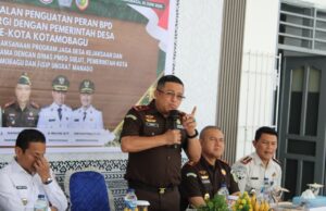 Program Jaga Desa di Kotamobagu: Wakajati Sulut Tegaskan Kejaksaan sebagai Mitra Strategis Pembangunan Desa
