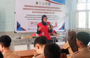 Lewat Program GESIT, Fakultas Keperawatan Unhas Edukasi Remaja Selayar tentang Pencegahan HIV