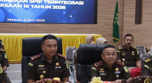 Kejati Sulut Perkuat Tata Kelola dan Integritas, Kajati Jacob Pattipeilohy & Wakajati Ferrytass Ikuti Kick-Off Penilaian Maturitas SPIP Terintegrasi Kejaksaan RI Tahun 2026
