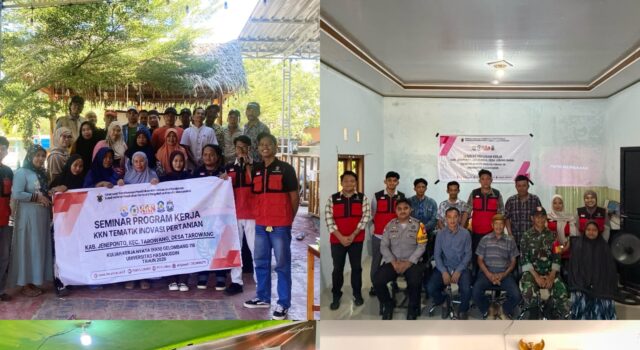 KKN Unhas Gelombang 116 Hadirkan Inovasi Pertanian dan Digitalisasi Desa di Jeneponto