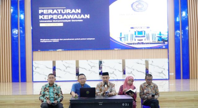 Perkuat Budaya Kerja, UMGO Gelar Apel Awal Juli dan Sosialisasi Aturan Kepegawaian