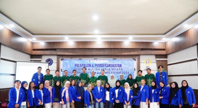UMGO Lepas Kontingen Terbesar untuk KKN Muhammadiyah dan Aisyiyah 2026