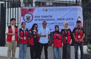 Mahasiswi KKN Internasional Unhas Gandeng Komunitas Lokal Edukasi Pelestarian Pantai Cristo Rei di Timor-Leste