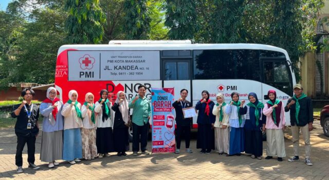 KSEI FORKEIS UIN Alauddin Gelar Donor Darah, Perkuat Semangat Kepedulian Kemanusiaan