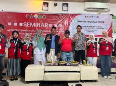 Mahasiswa KKN Tematik Perubahan Iklim Unhas Awali Pengabdian di Sidrap dengan Seminar Program Kerja