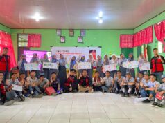 Mahasiswa KKN Tematik Unhas Tanamkan Kepedulian Lingkungan Lewat Program EcoMind di Barru