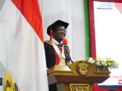 Guru Besar dari Nigeria dan AS Bekali Wisudawan Unhas Pentingnya Visi, Jejaring, dan Integritas