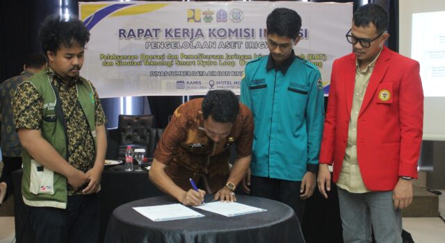 UKM KPI Unhas dan Dinas SDABK Bone Resmikan LoA, Perkuat Modernisasi Irigasi Berkelanjutan