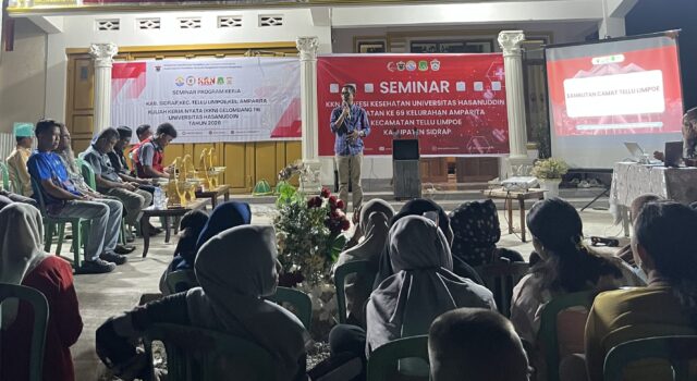KKN-PK 69 Unhas Gelar Seminar Program Kerja, Tawarkan 9 Inovasi untuk Kelurahan Amparita
