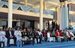 Wakajati Sulut Ferrytass., Dt. Toembidjo Hadiri Puncak Peringatan Hari Bhayangkara Ke-80 di Markas Polda Sulut