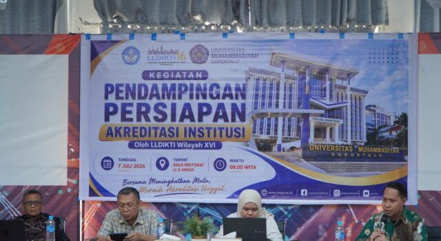 Didampingi LLDIKTI XVI, UMGO Genjot Persiapan Raih Akreditasi Institusi Unggul