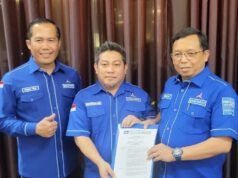 Andi Muzakkir Aqil Ditunjuk sebagai Plt Ketua DPC Partai Demokrat Makassar