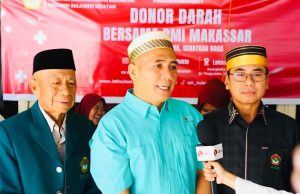 Sambut HUT RI ke-81, LDII Sulsel dan PMI Makassar Gelar Donor Darah