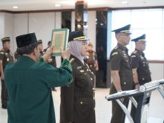 Andi Mirnawaty Dilantik Jadi Asbin Kejati Sulsel, Ini Rekam Jejaknya
