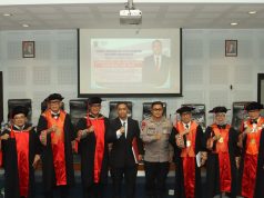 Dansatbrimob Polda Kepulauan Riau Arief Doddy Suryawan Raih Doktor Bidang Administrasi Publik di Unhas