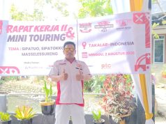 Semangat Om Zulhaji, Menyusul Rombongan Demi Kebersamaan TCI Sulsel