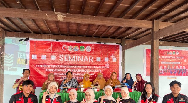 Dari Edukasi hingga Pemeriksaan Kesehatan, KKN-PK Unhas Tuntaskan Program di Lalebata