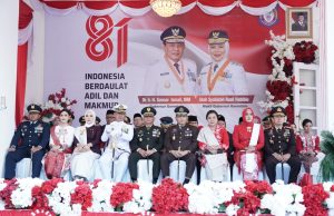 Peringati HUT – RI ke 81 Danrem 133/Nani Wartabone Tegaskan Pentingnya Menjaga Semangat Persatuan Dan Nilai-nilai Perjuangan Kemerdekaan