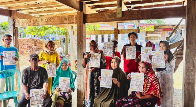 Mahasiswa KKN-PK Unhas Edukasi Petani di Sidrap Cegah Nyeri Otot lewat Program GERAM