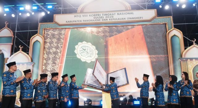 Sulsel Runner Up MTQ Korpri Nasional VIII, Prof Zudan Siapkan Kenaikan Pangkat Luar Biasa