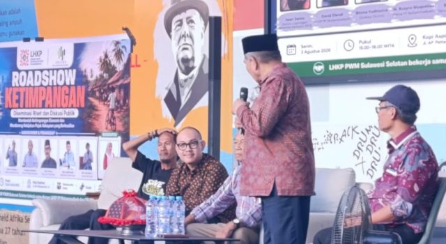 Roadshow Ketimpangan di Makassar Satukan Tokoh Muhammadiyah, Peneliti dan Aktivis Bahas Keadilan Ekonomi