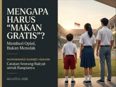 MENGAPA HARUS “MAKAN GRATIS”?