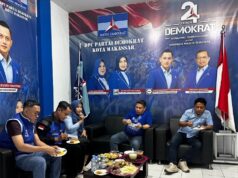 Andi Muzakkir Aqil Tinjau Kantor Demokrat Makassar, Sekretariat Akan Dibuat Lebih Representatif