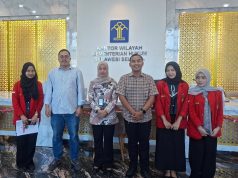 Tiga Mahasiswa Administrasi Publik Unhas Rampungkan Magang di Kemenkum Sulsel