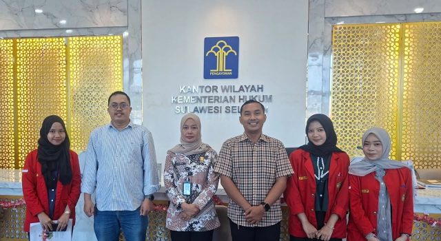 Tiga Mahasiswa Administrasi Publik Unhas Rampungkan Magang di Kemenkum Sulsel