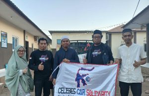 Celebes Car Solidarity Salurkan Donasi Tahap I, 25 Zak Semen ke Pesantren Gratis Yayasan Jaziratul Qur’an Moncongloe